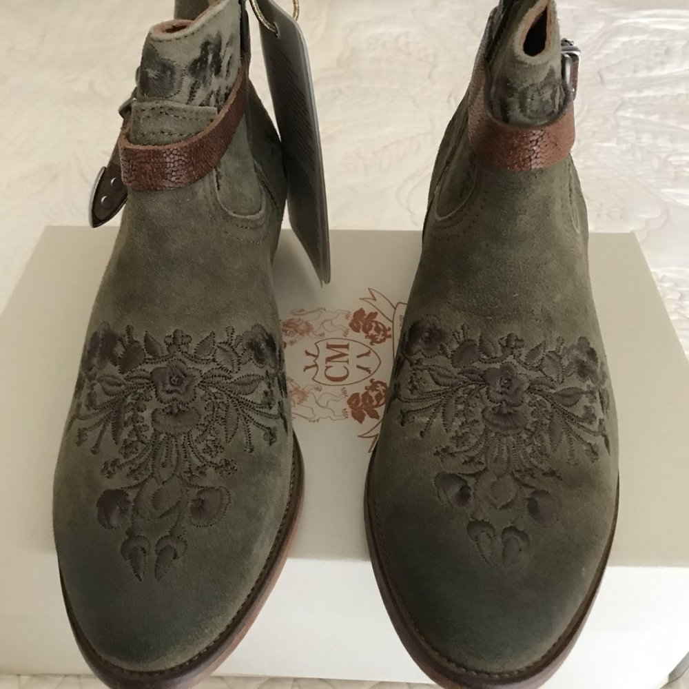 Sundance Catarina Suede Ankle Boots